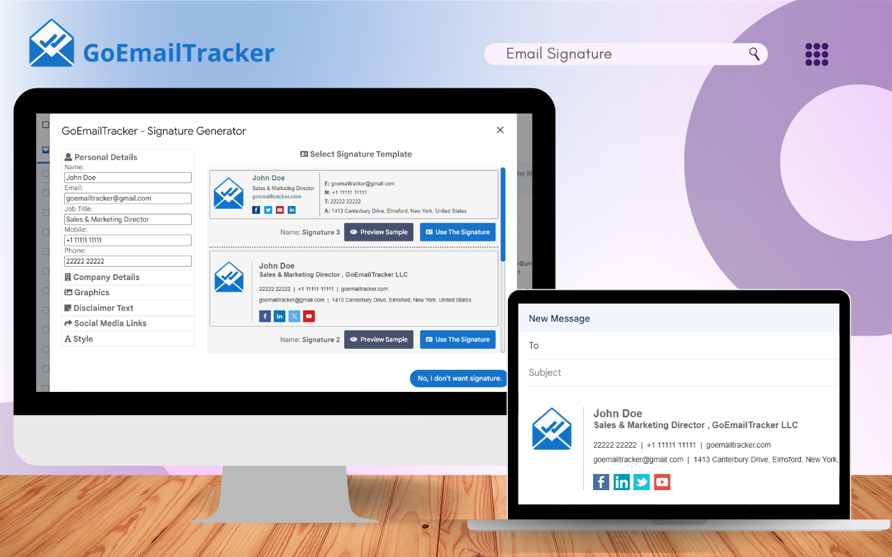 GoEmailTracker-Email Tracker,Template,chatGPT截图2