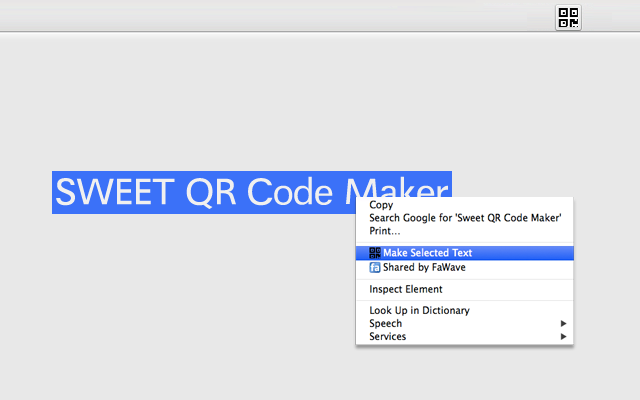 Sweet QR Code Maker截图1