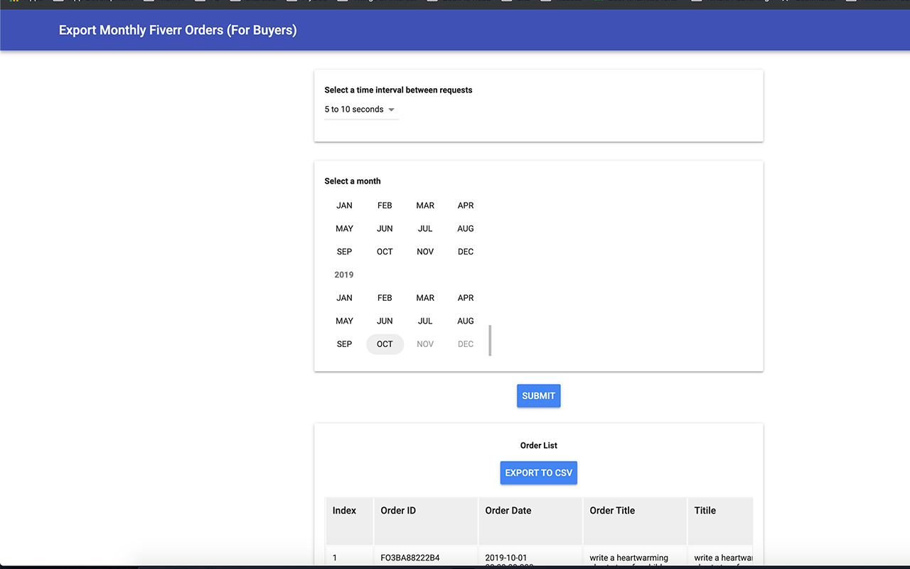 Multiple Tools For Fiverr截图3