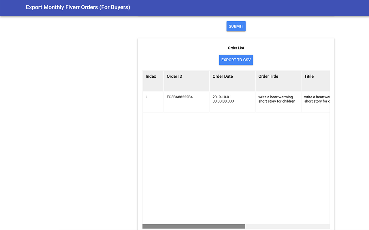 Multiple Tools For Fiverr截图4