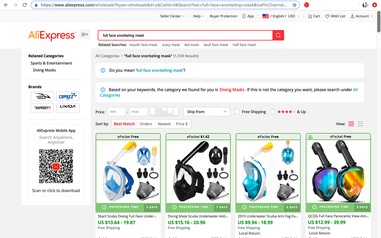 Easy AliExpress ePacket Finder截图1