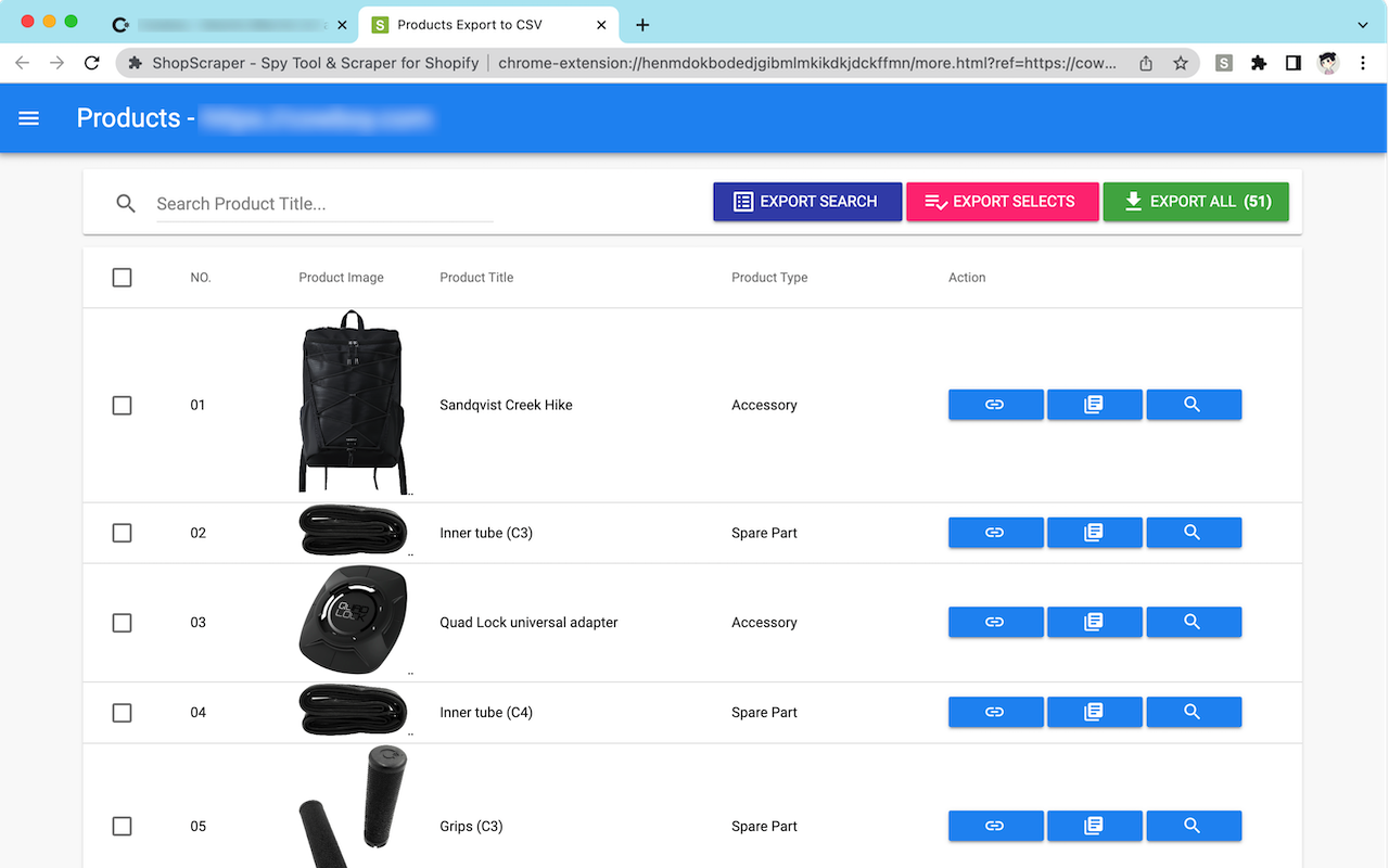 ShopScraper - Spy Tool & Scraper for Shopify截图4