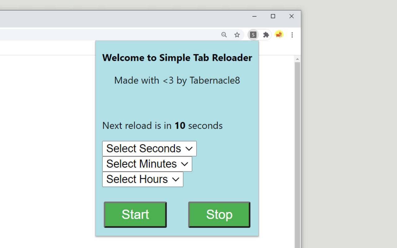 Simple Tab Reloader截图1