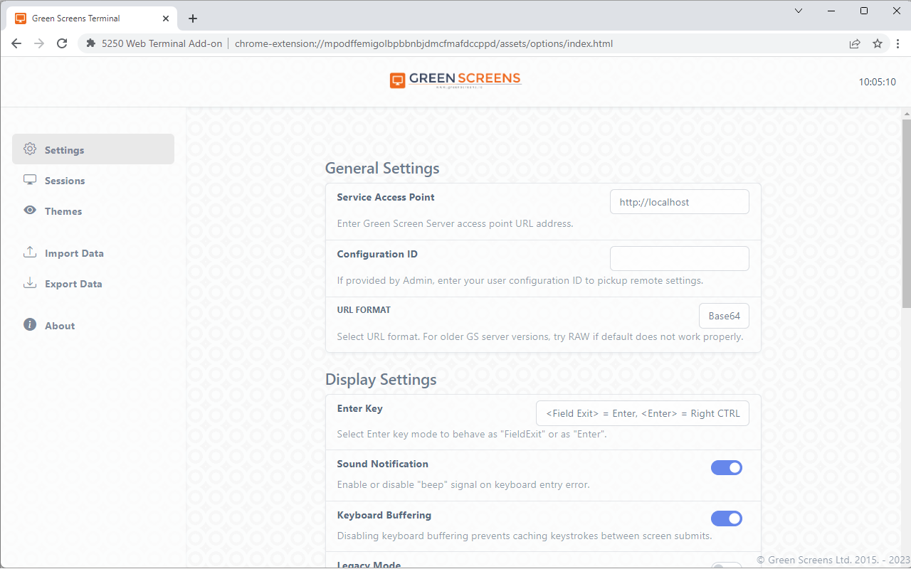 5250 Web Terminal Add-on截图3