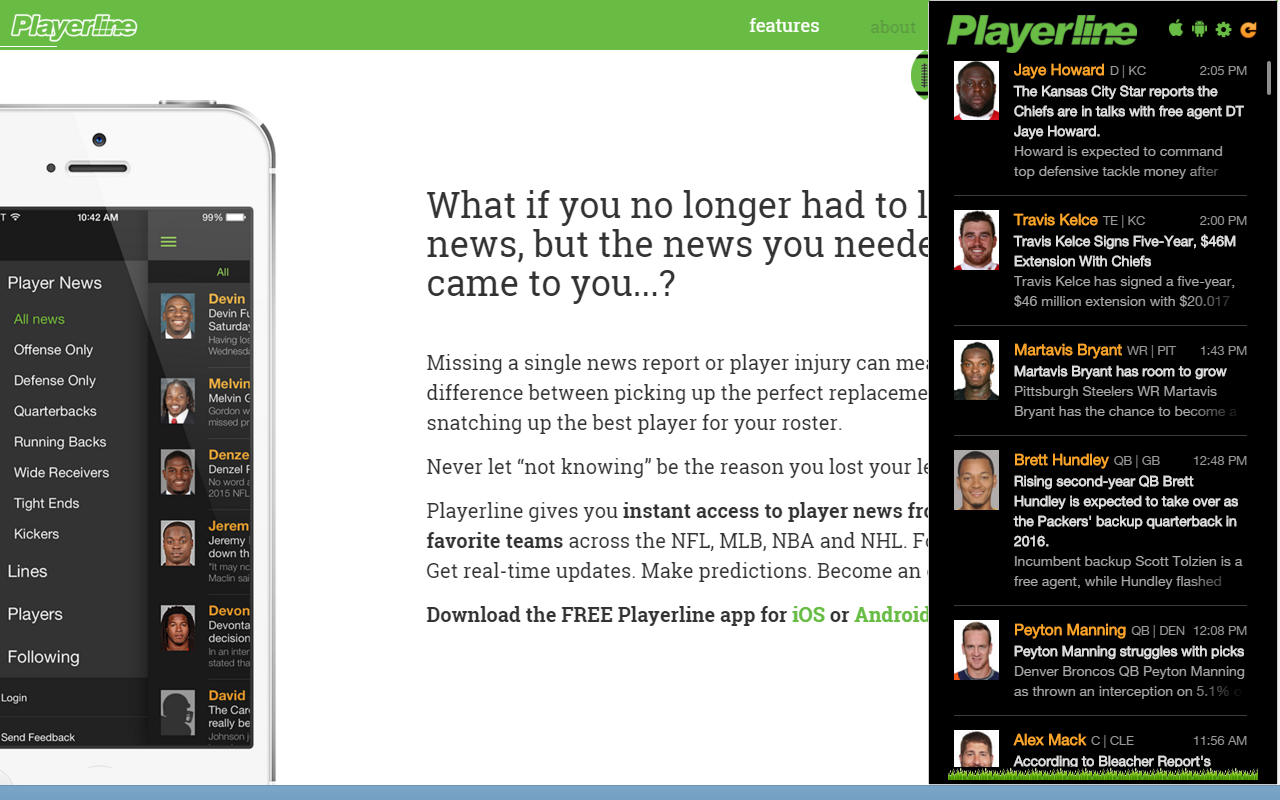 Playerline News截图1