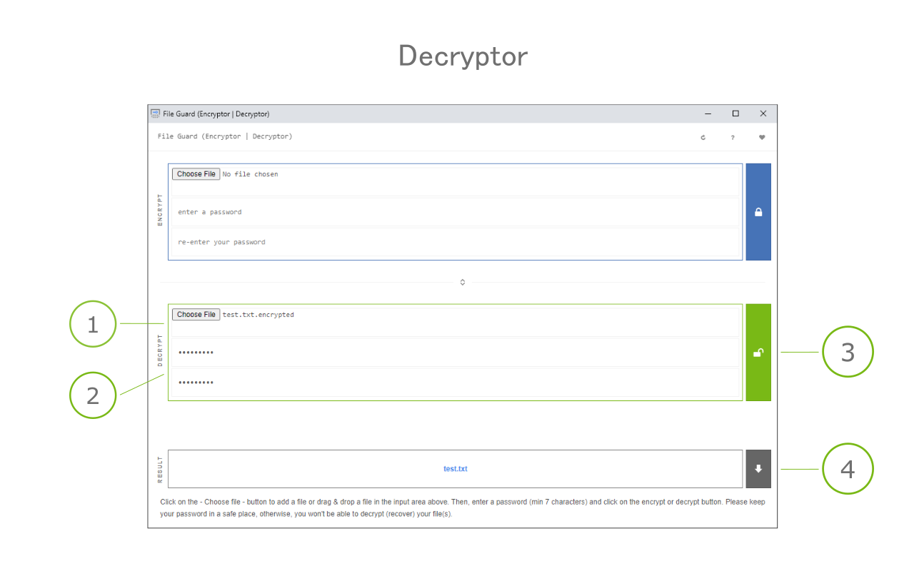 File Guard (Encryptor | Decryptor)截图2