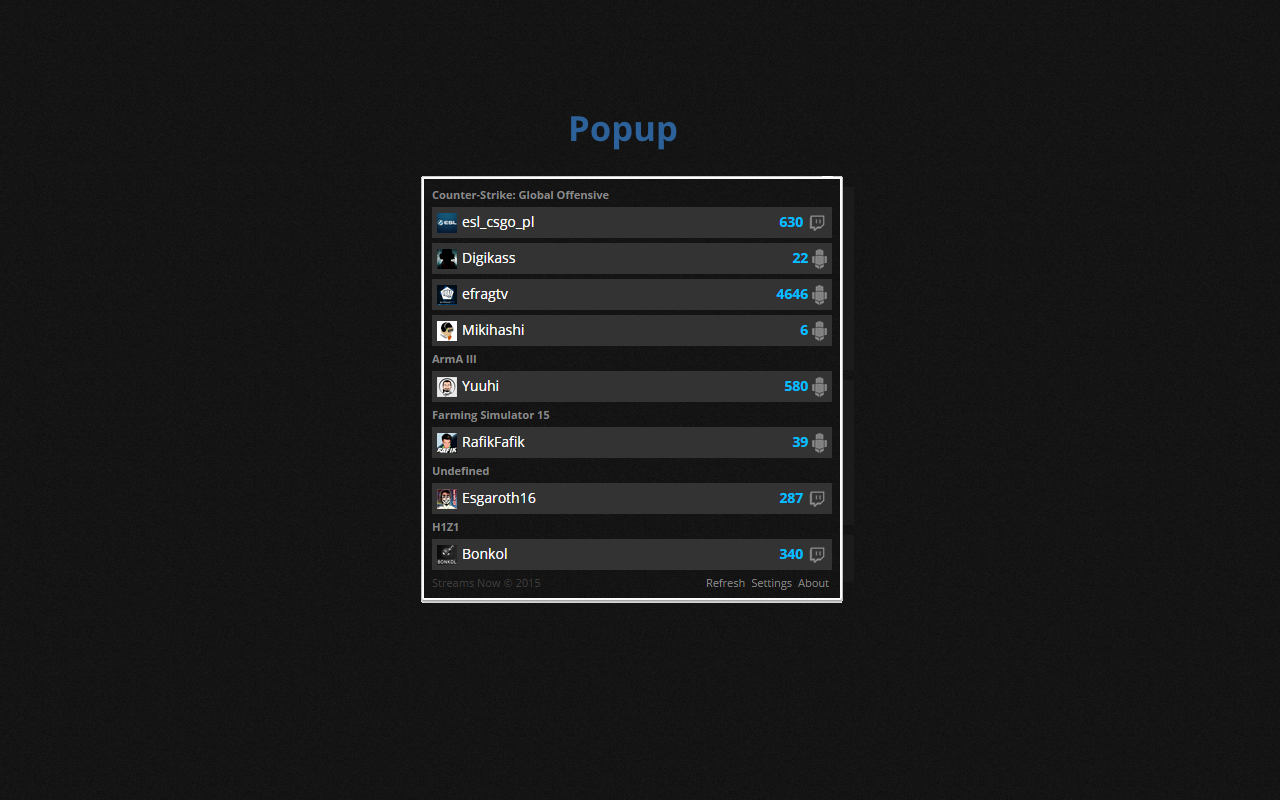 Streams Now截图2