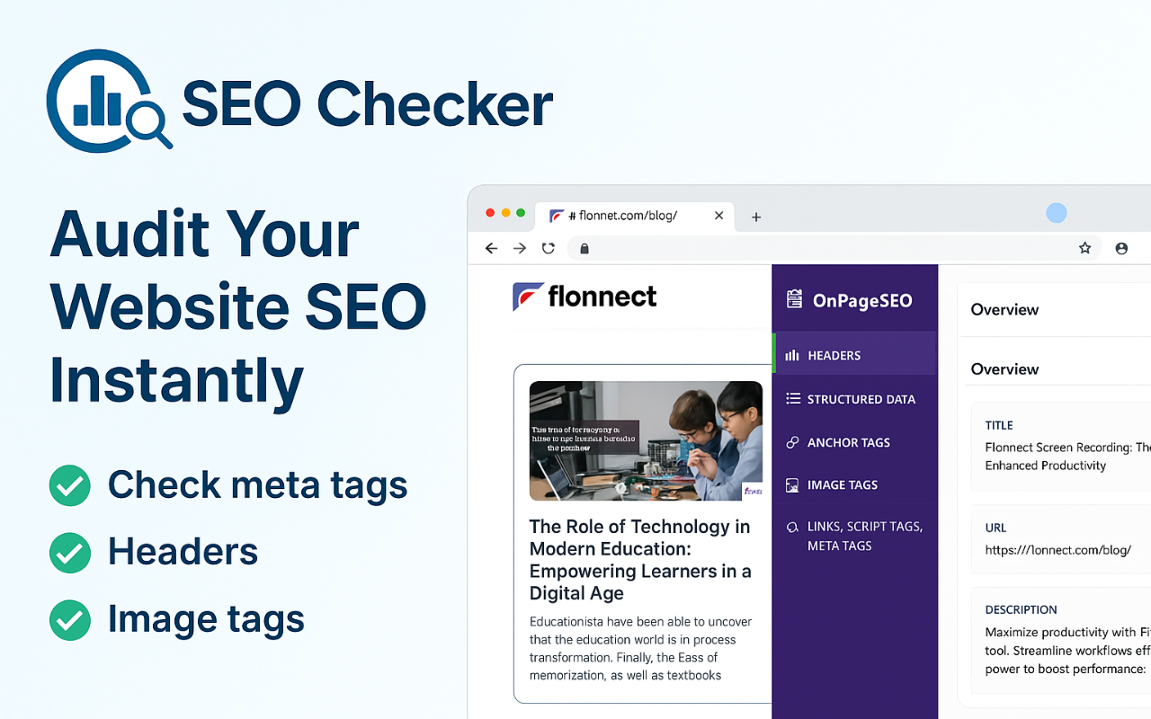 SEO Checker截图1