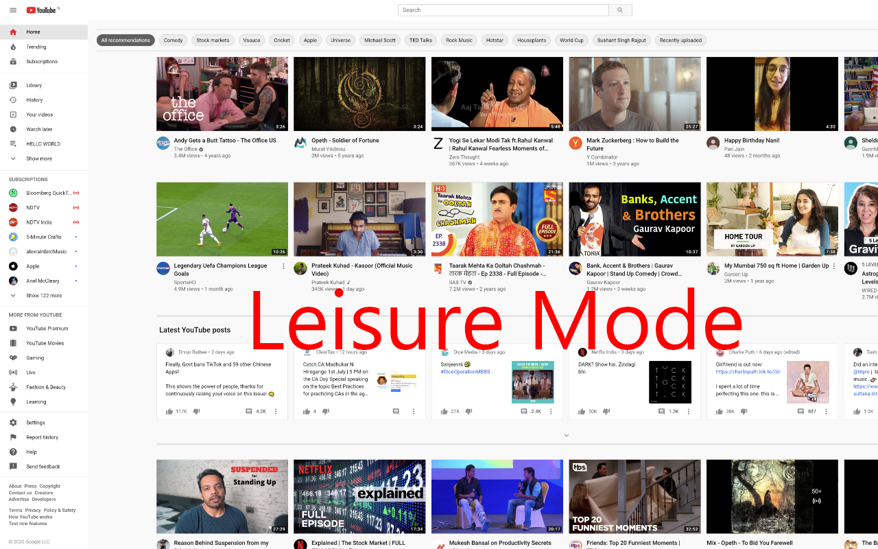 YouTube™ Productivity Mode截图4