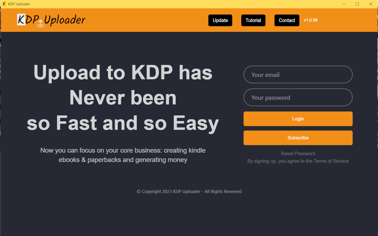 KDP Uploader截图1