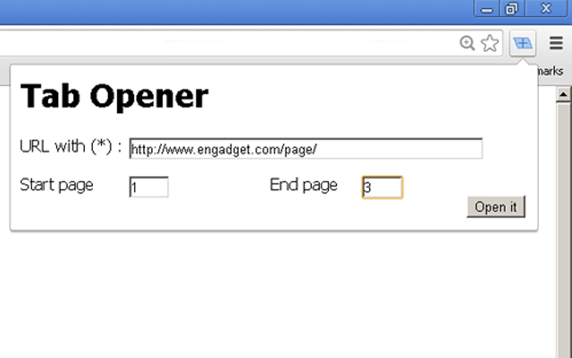 Tab Opener截图1