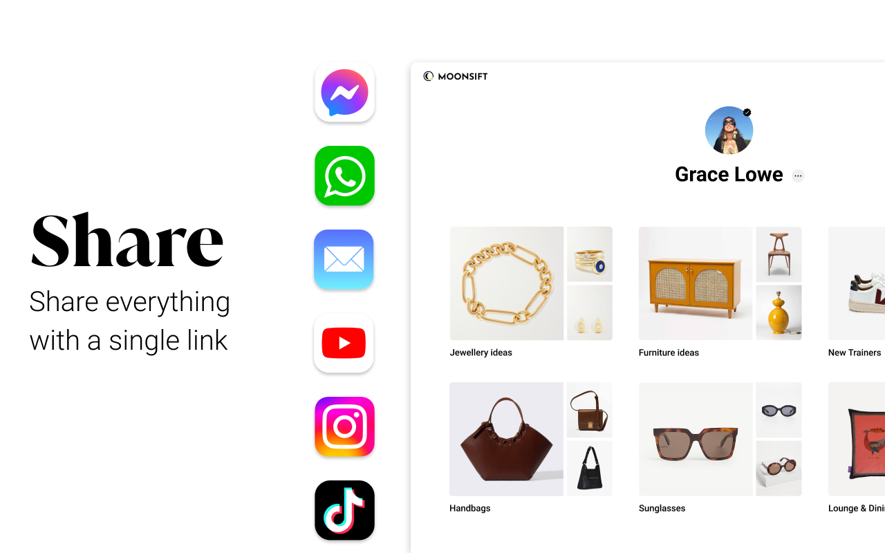 Moonsift: Wishlist & Gift List Maker截图1