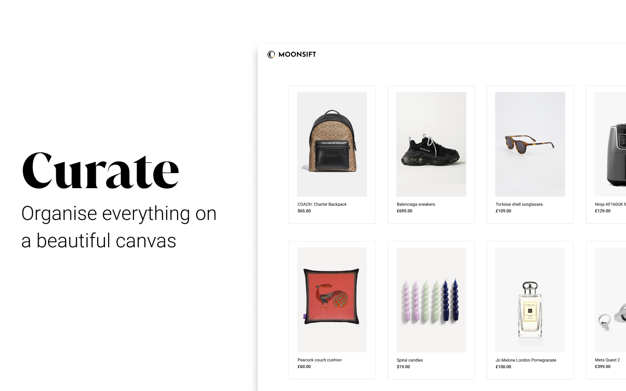 Moonsift: Wishlist & Gift List Maker截图4