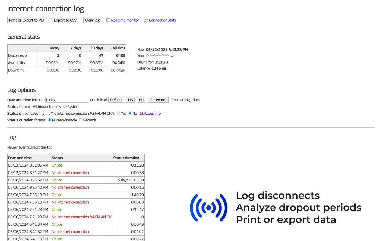 Internet Connection Monitor截图5