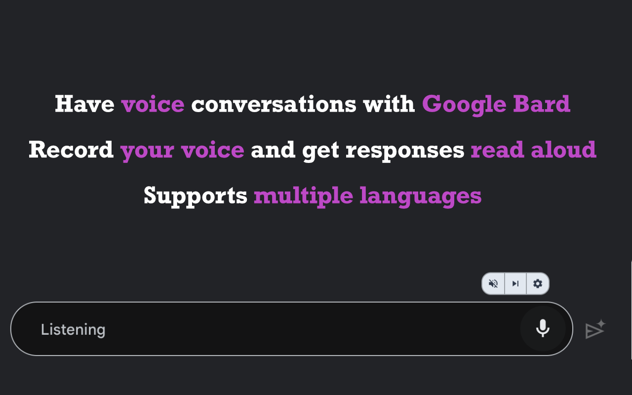 Voice Control for Gemini截图3