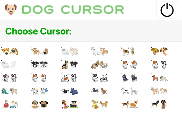 Dog Cursor for Chrome - Dog Cursor Change截图4