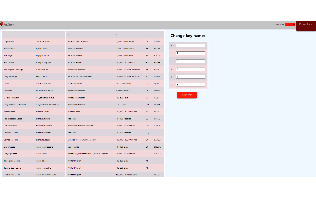 Table To Text截图1