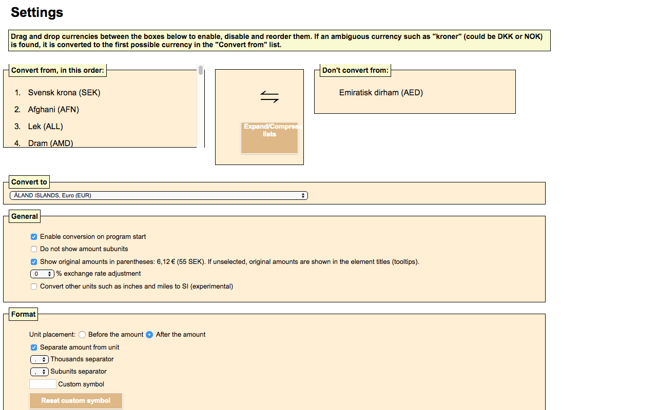 Direct Currency Converter截图3