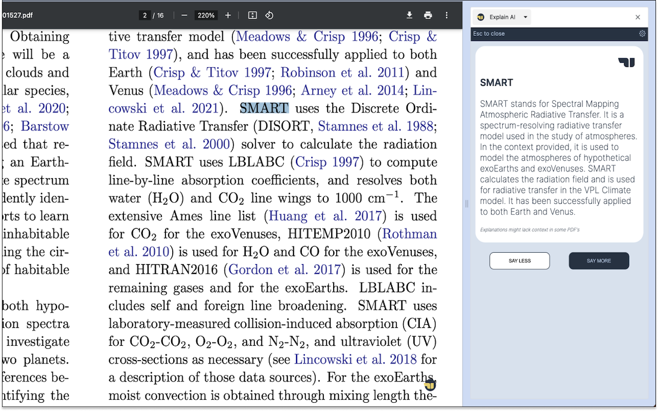 Explain AI - Explain anything in its context截图1