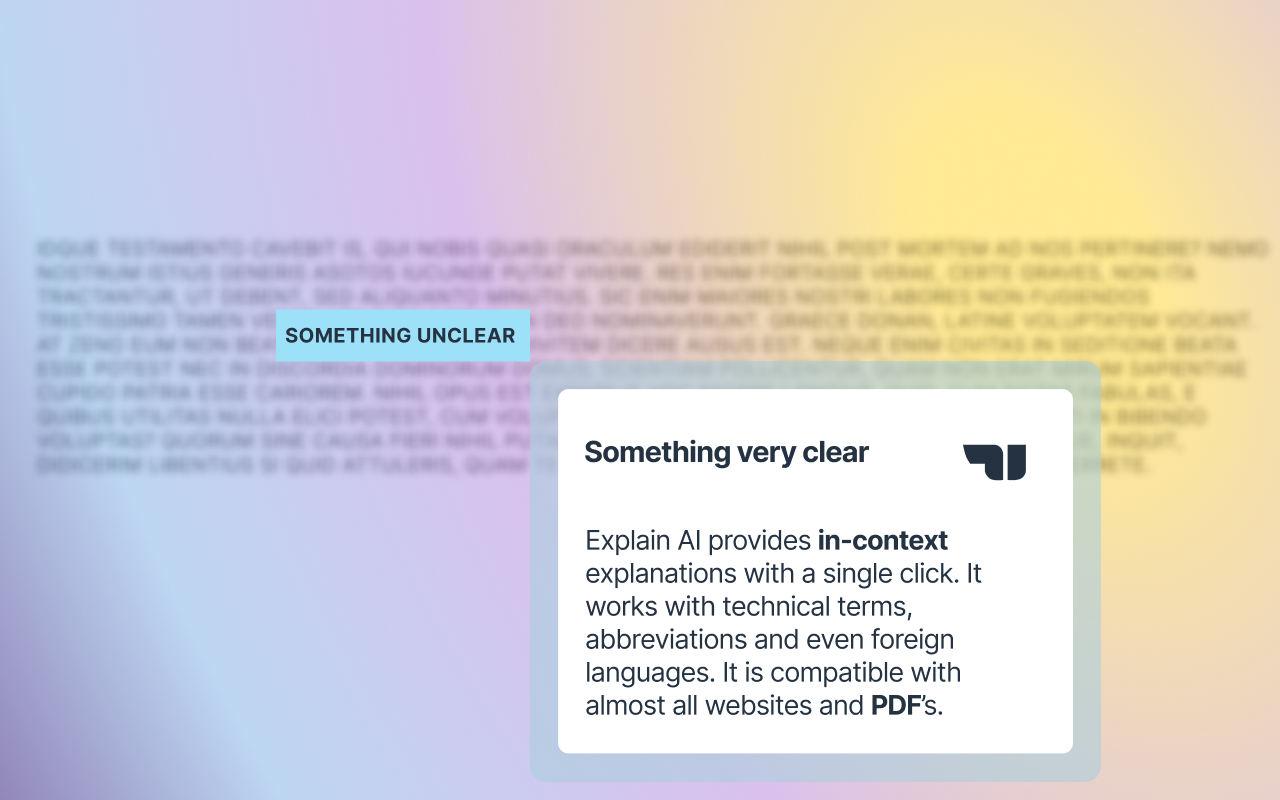 Explain AI - Explain anything in its context截图4