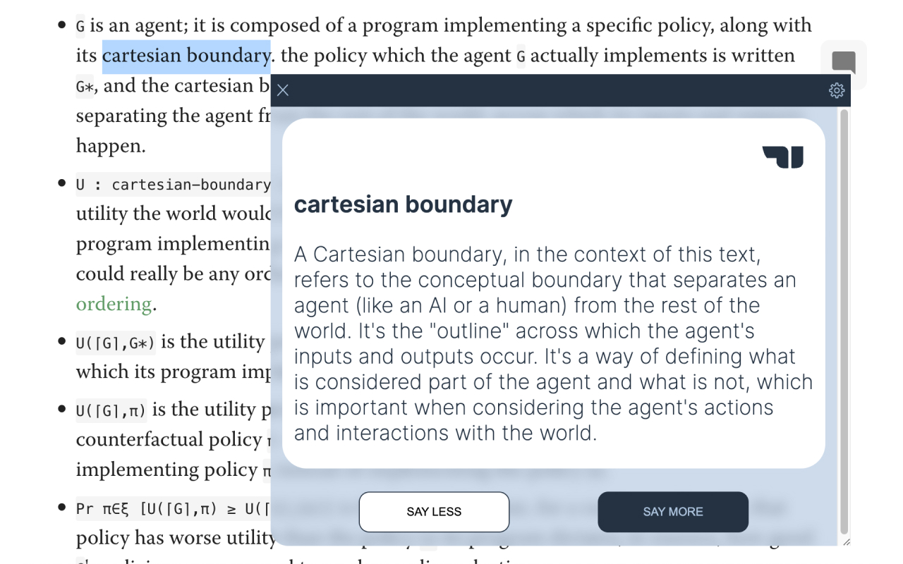 Explain AI - Explain anything in its context截图5