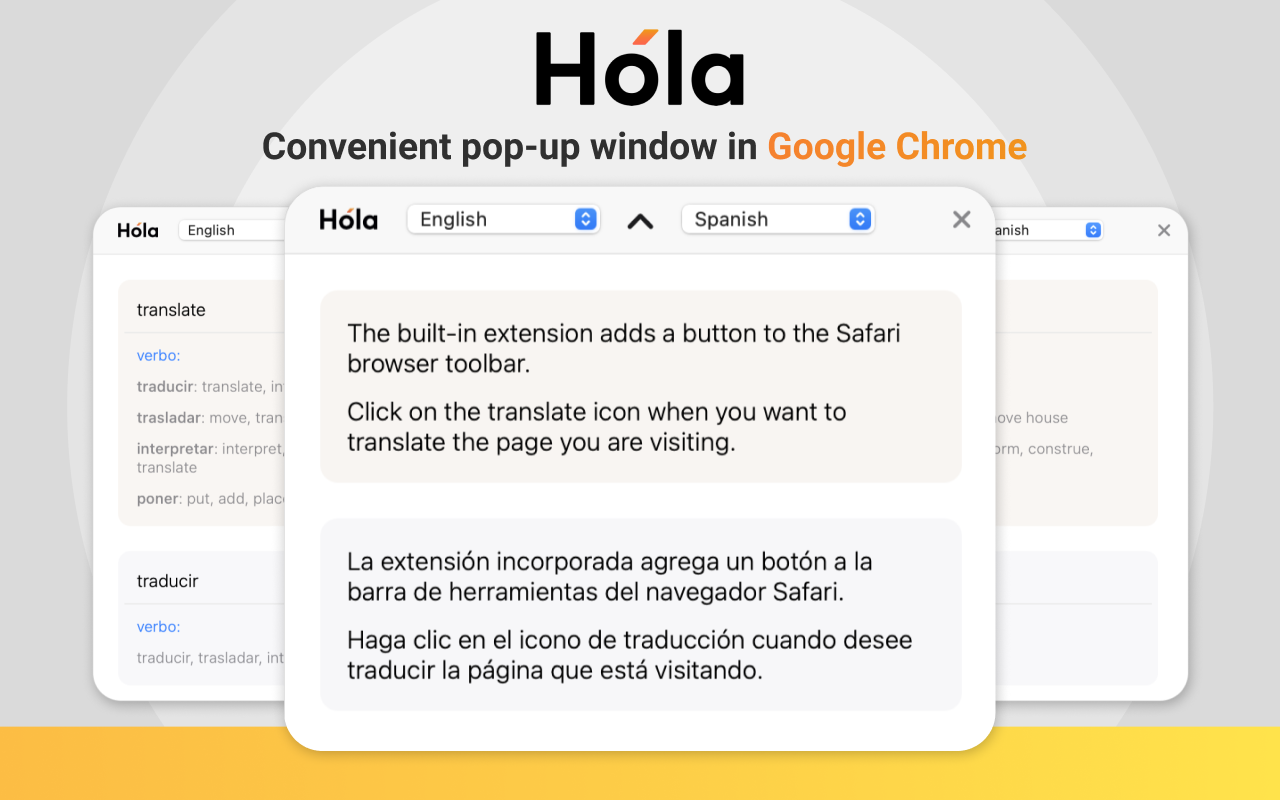 Hola Translator for Chrome截图1