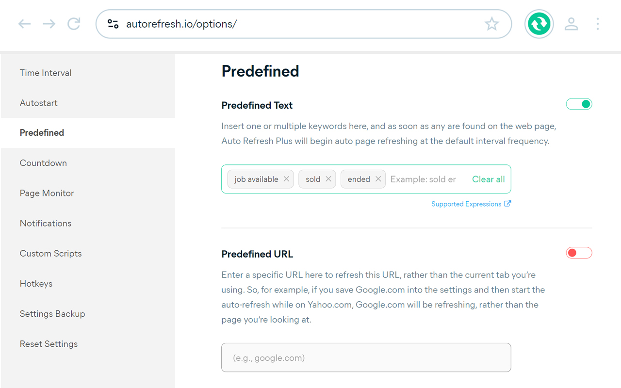 Auto Refresh Plus | Page Monitor截图1