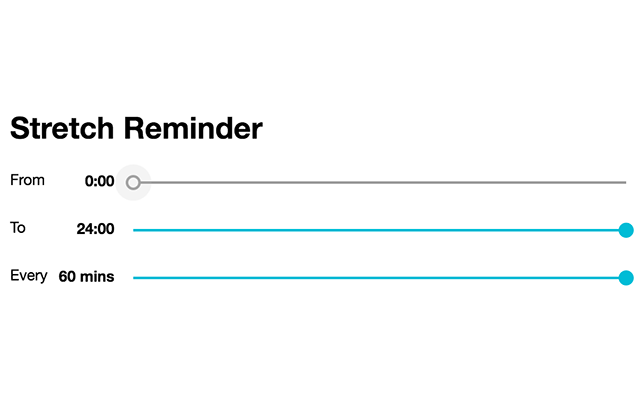stretch reminder截图1