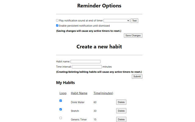 Habit Reminder截图2