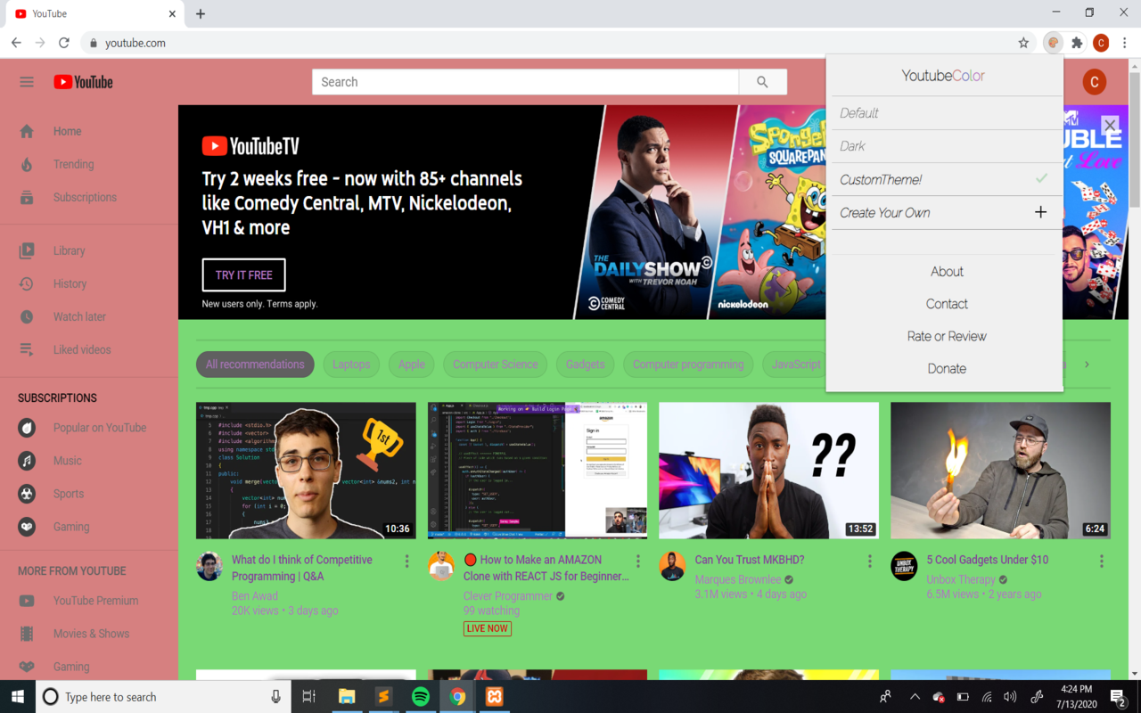 YoutubeColor截图1