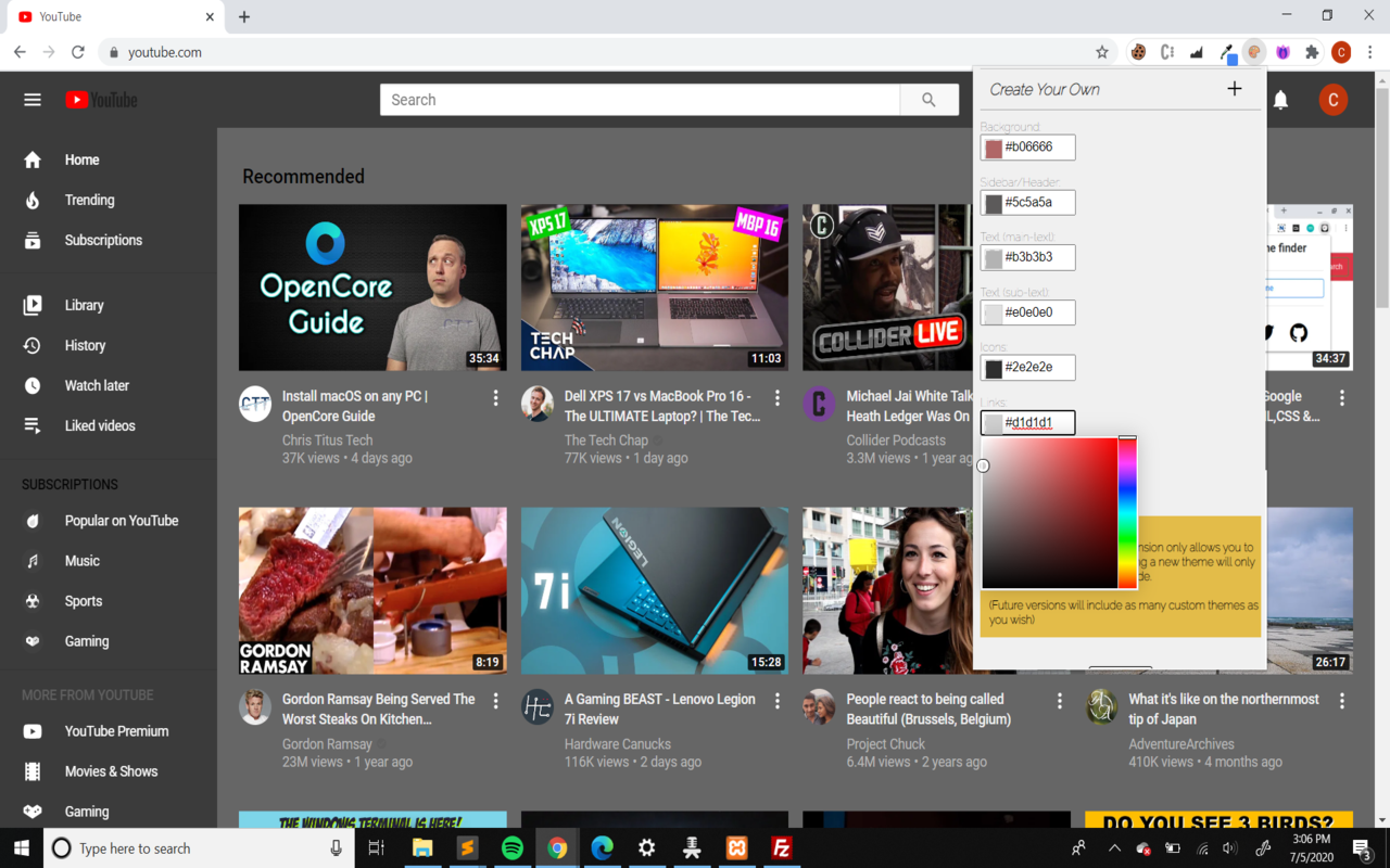 YoutubeColor截图3