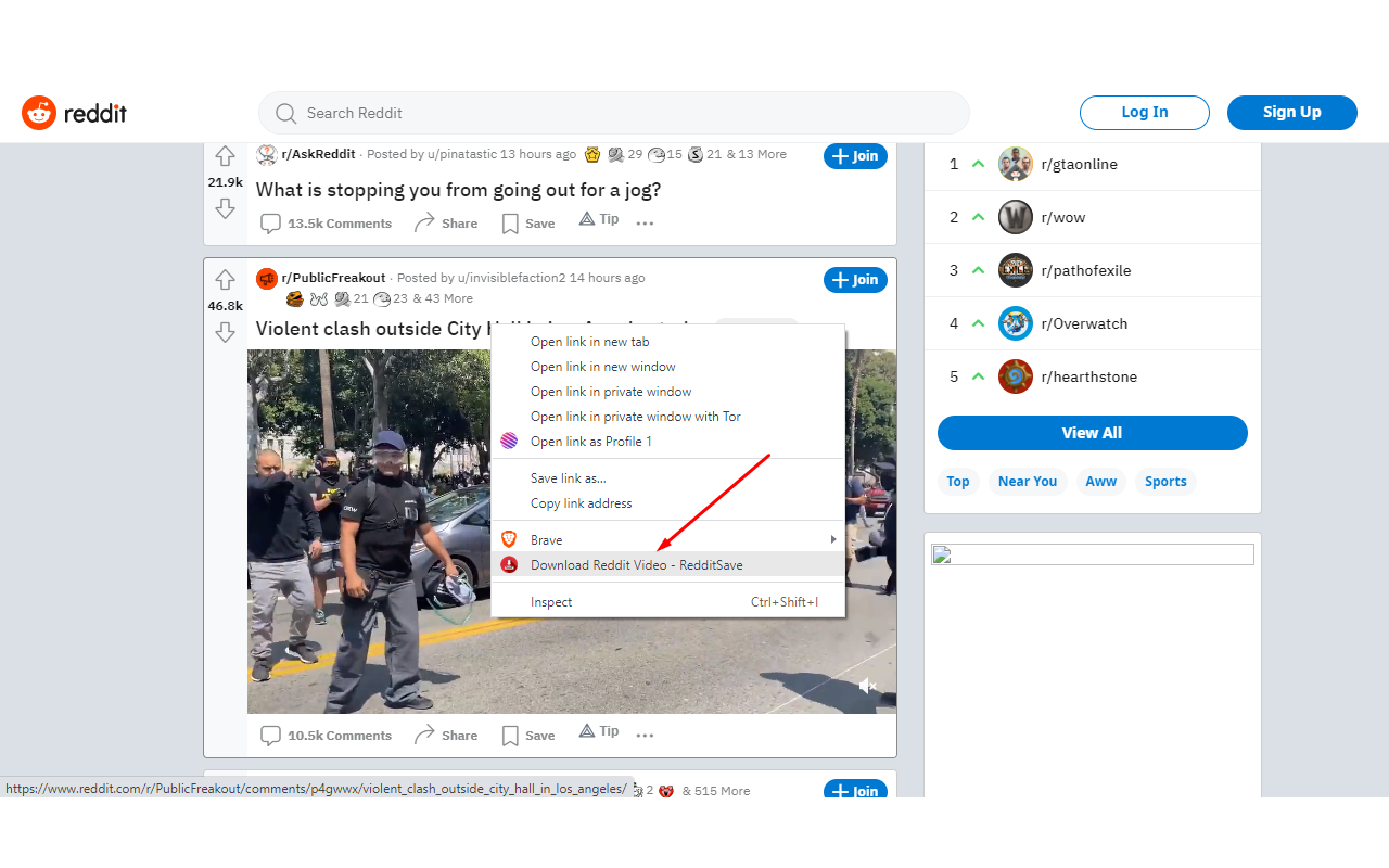 Video Downloader for reddit - Redditsave截图2