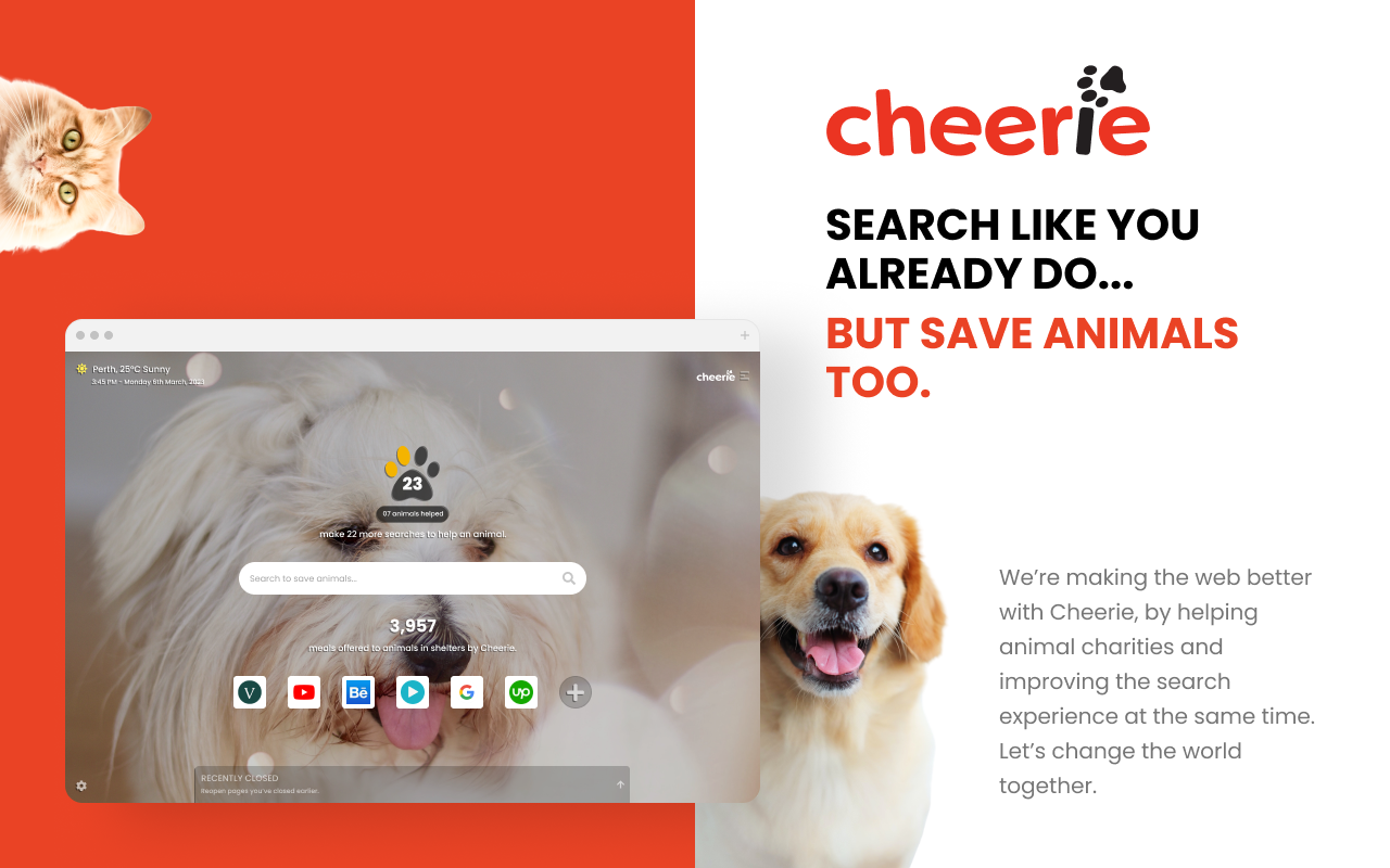 Cheerie - You Search. We Donate.截图3