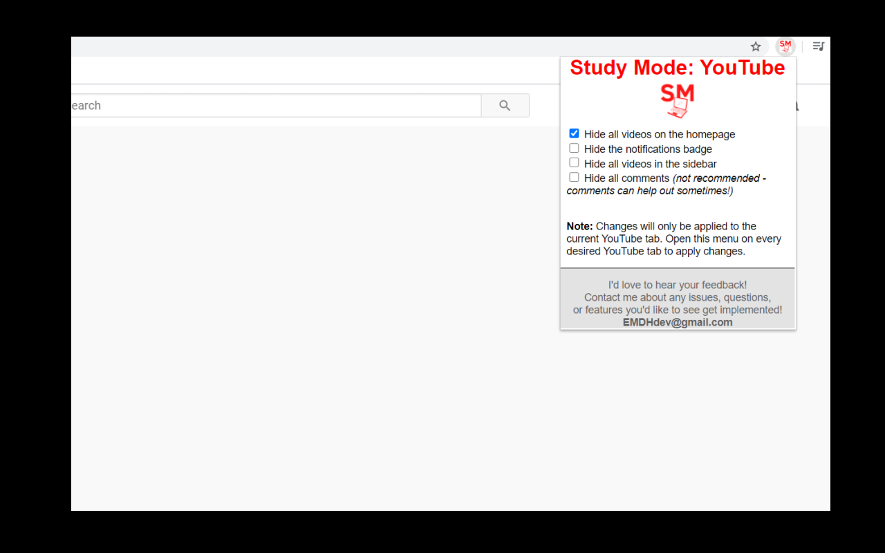 Study Mode: YouTube截图2