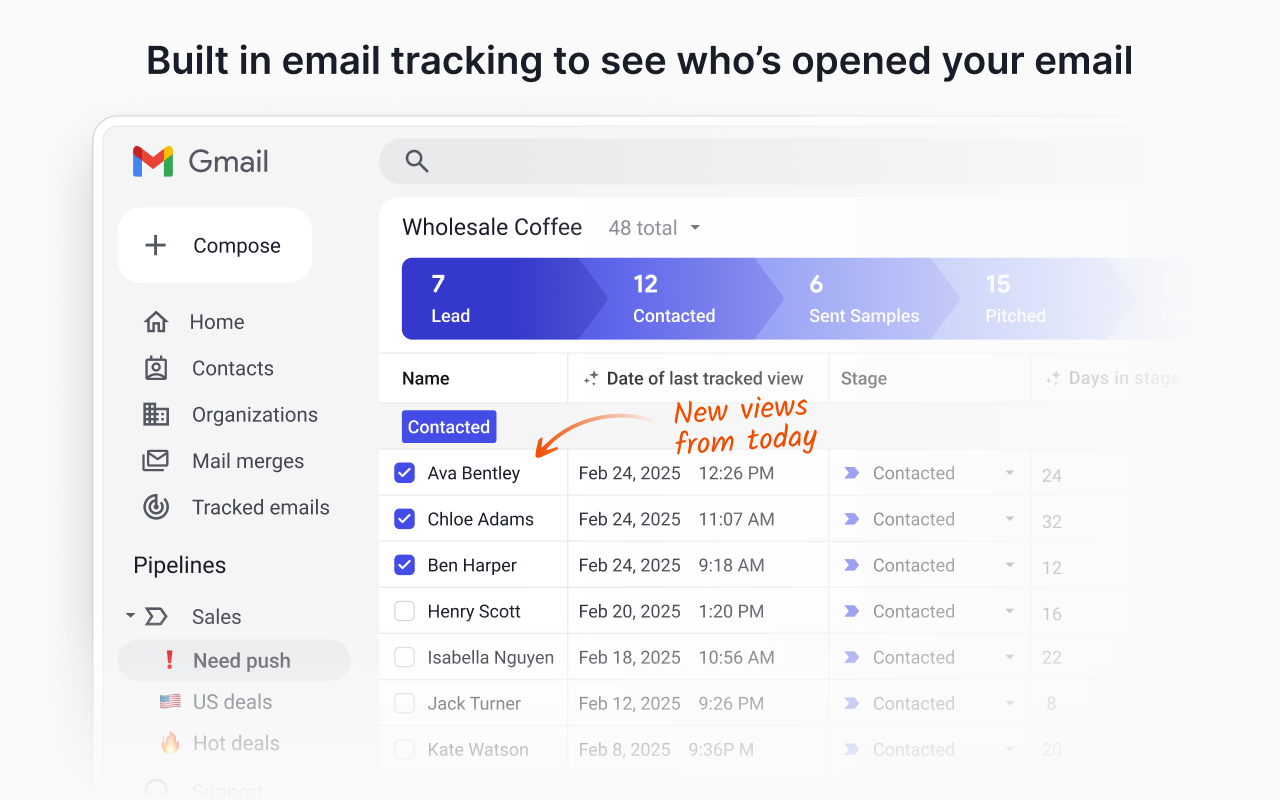Streak Mail Merge for Gmail截图2