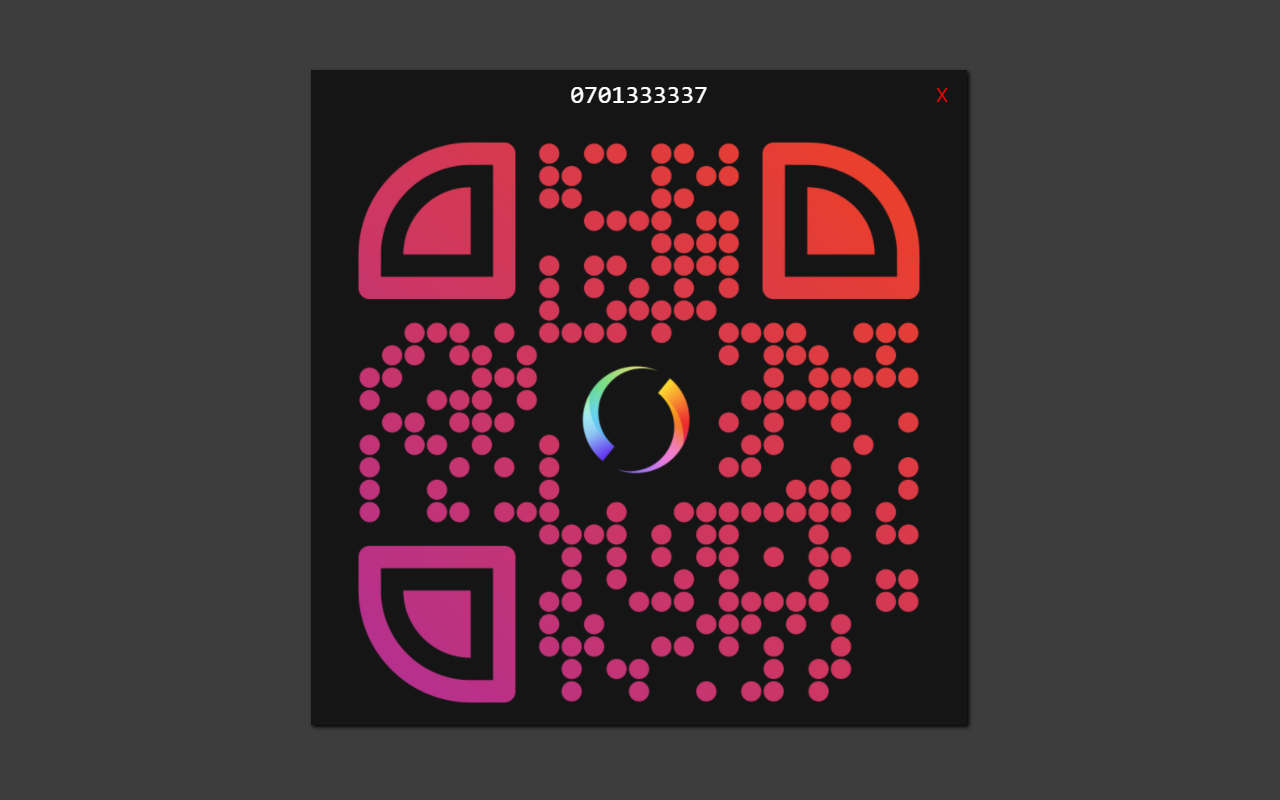 Swish QR-code generator截图1