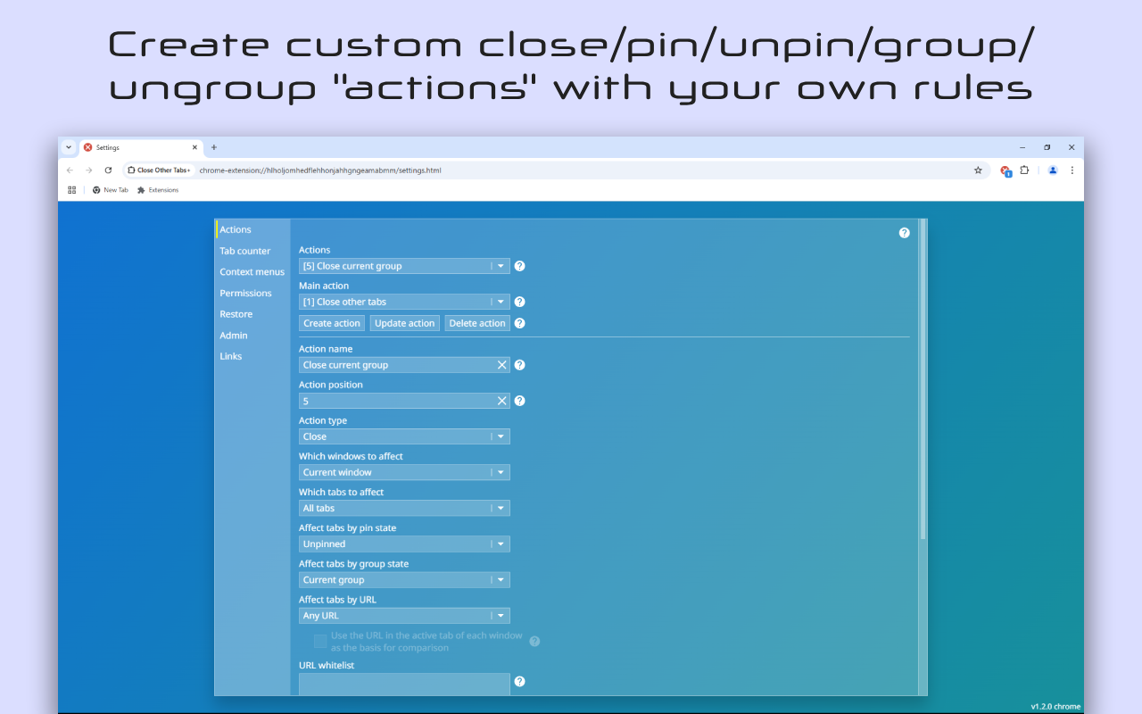 Close Other Tabs+截图2