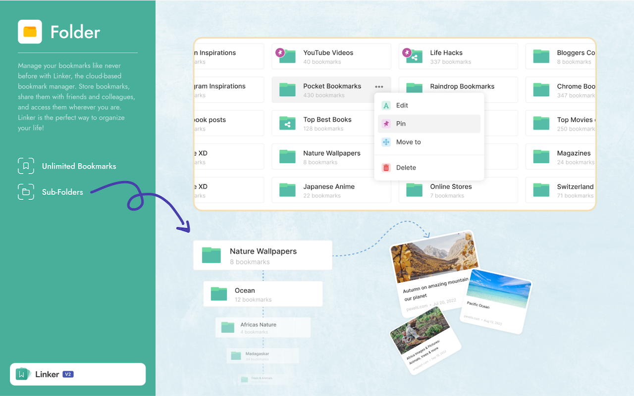 Linker - Save. Group. Share.截图1