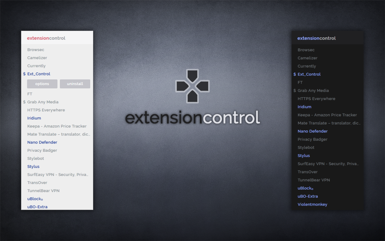 Extension Control截图1