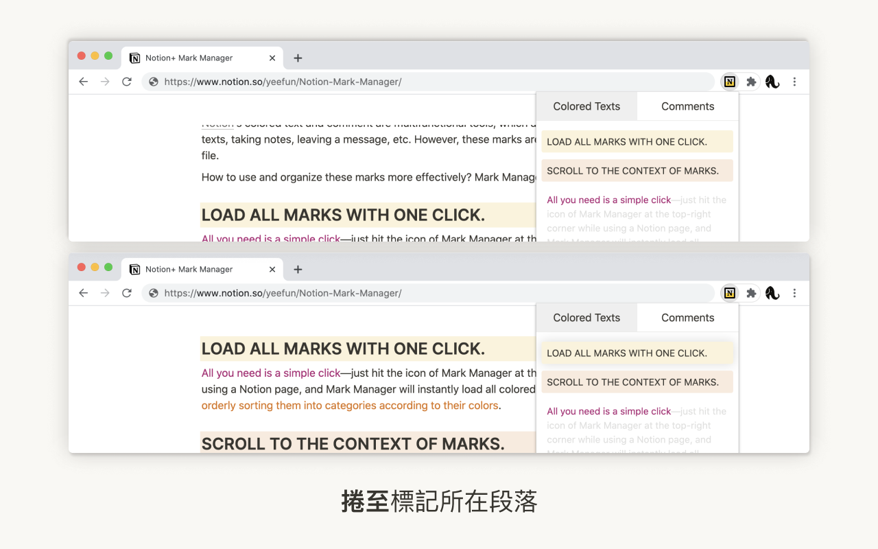 Notion+ 标记管理器截图4