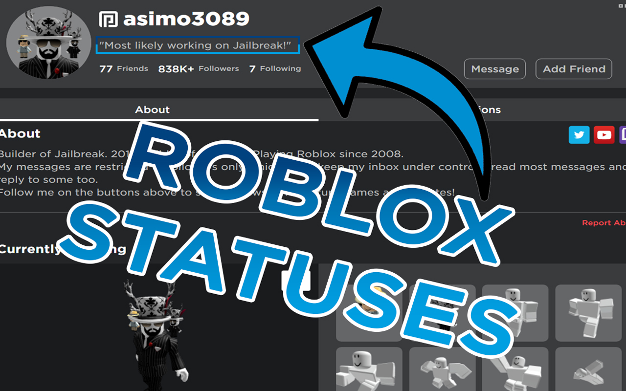 Roblox Show Status截图1