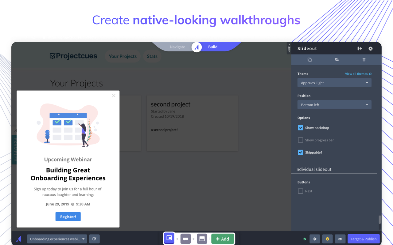 Appcues Builder截图3