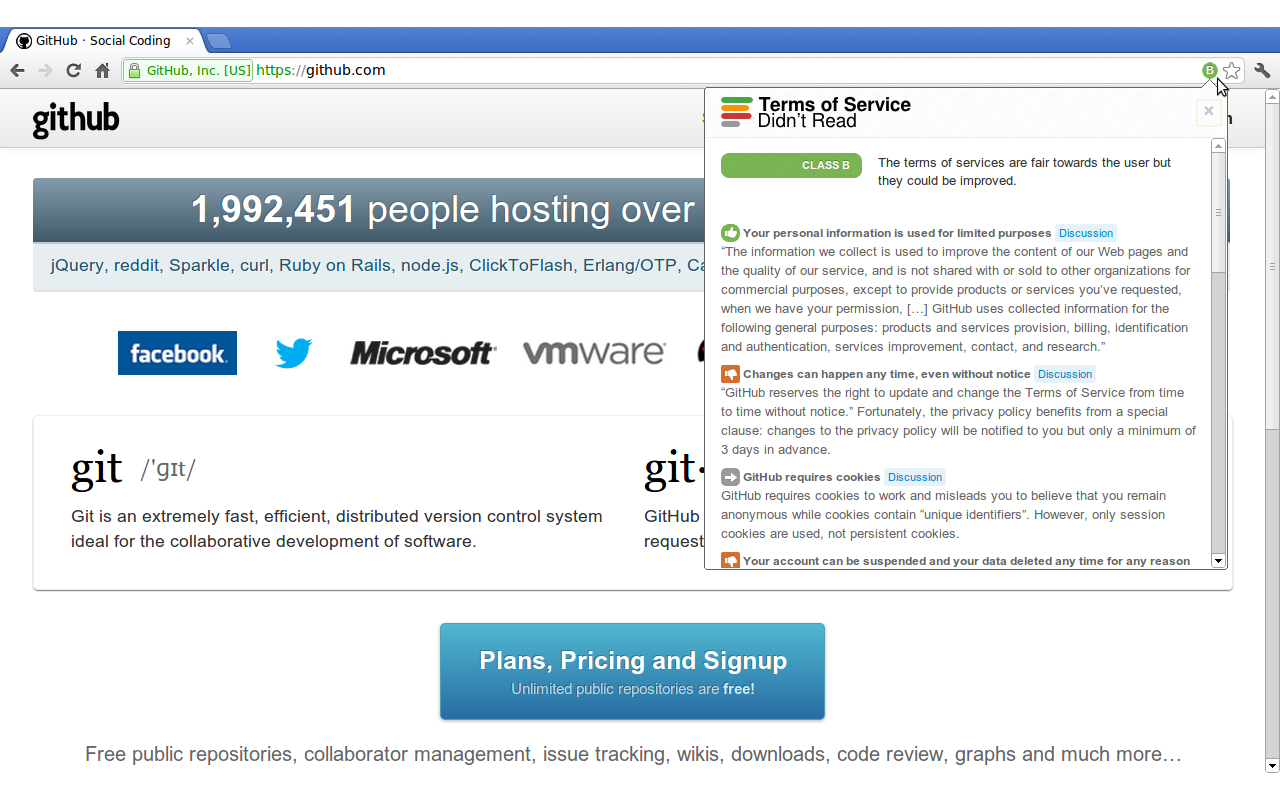 Terms of Service; Didn’t Read截图1