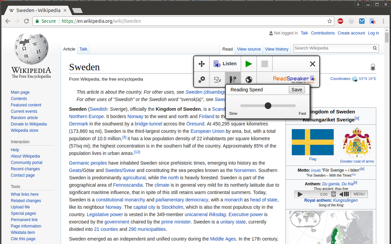 ReadSpeaker® TextAid for Chrome截图4