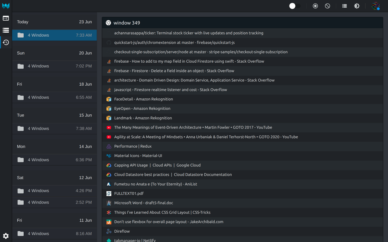Tabmanager.io - Tab Session Manager截图2