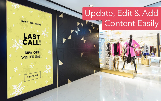 Modern Digital Signage — Pixelart Player截图5