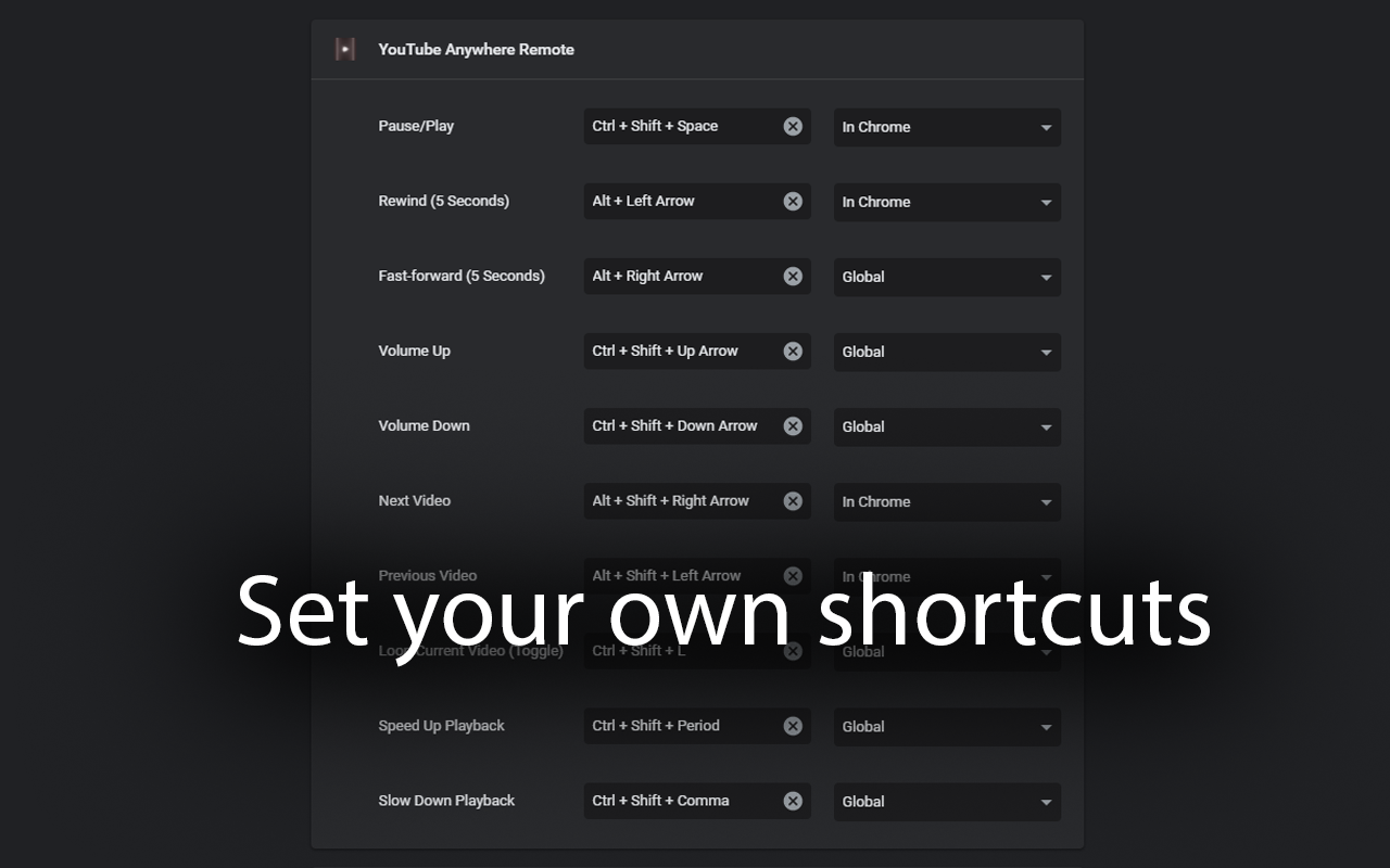 YouTube Anywhere Remote截图2