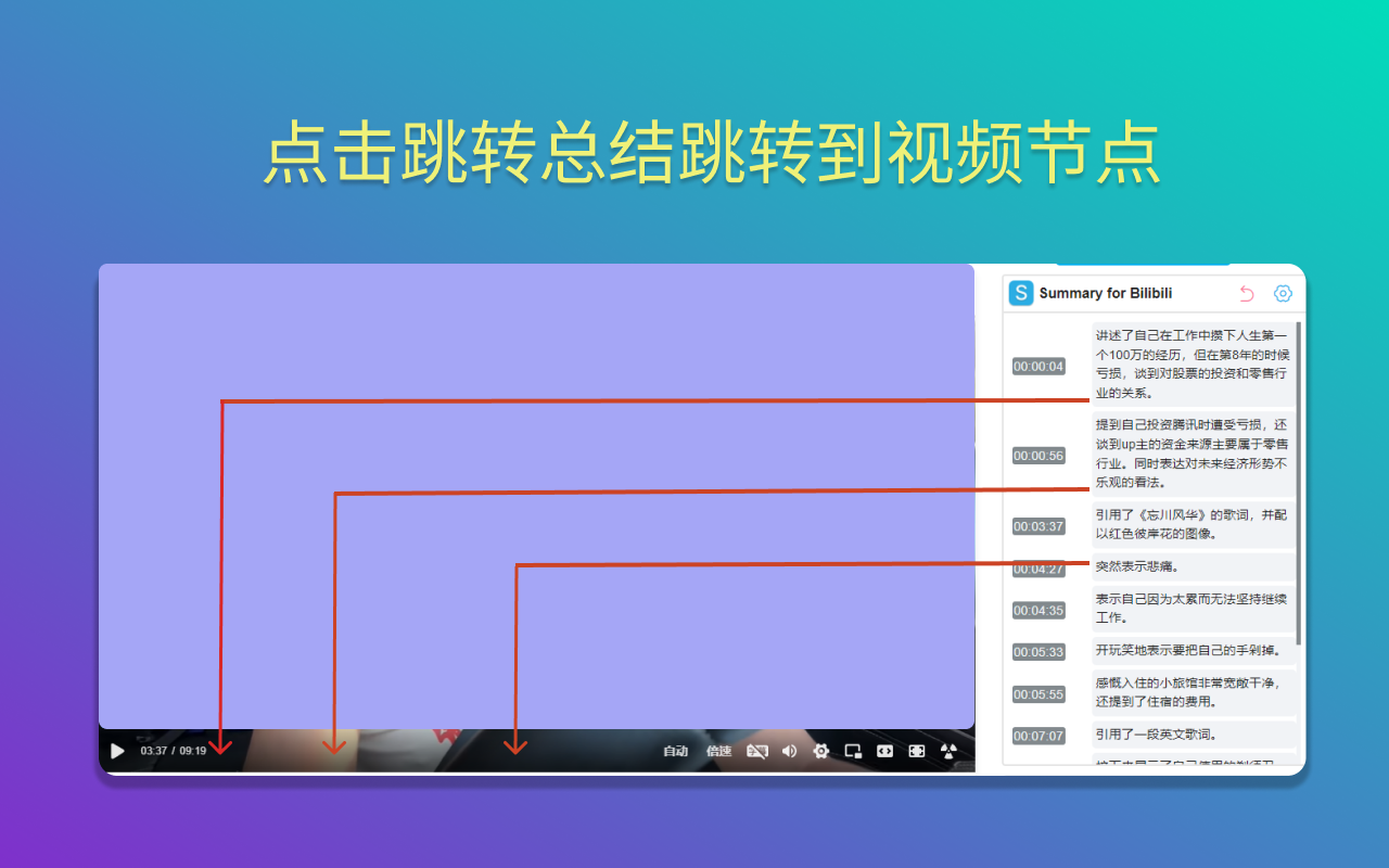 Summary for Bilibili截图3