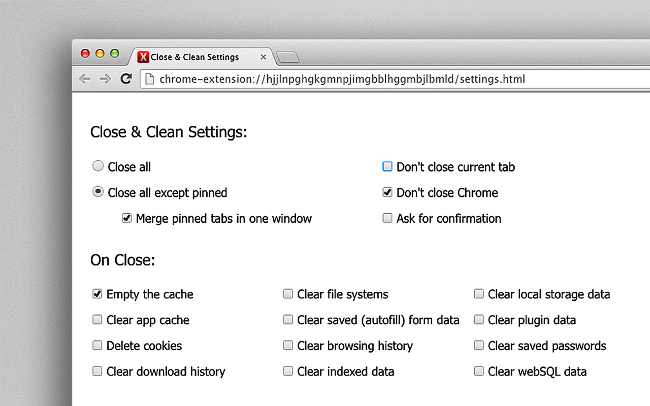 Close & Clean截图2