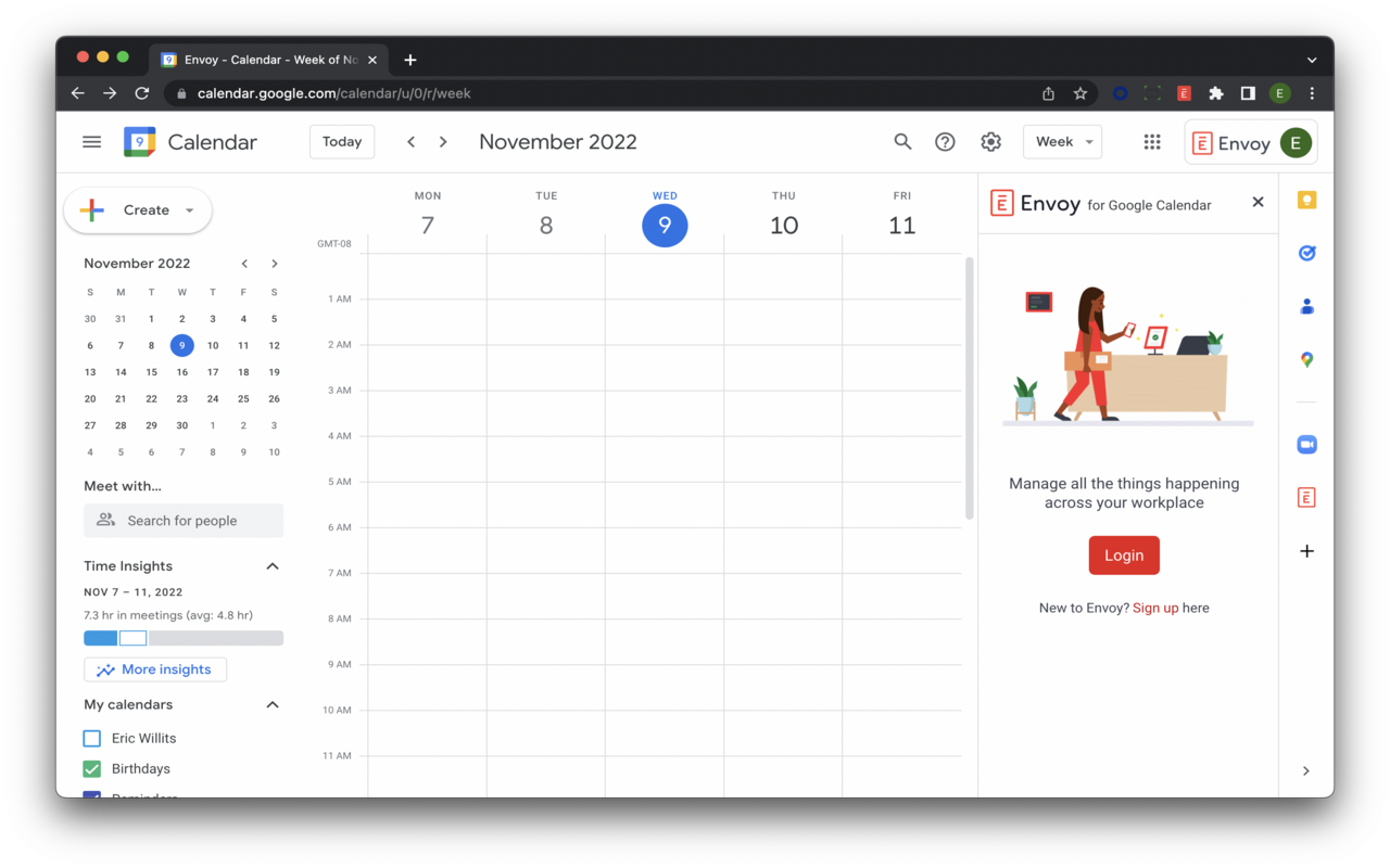 Envoy for Google Calendar截图5